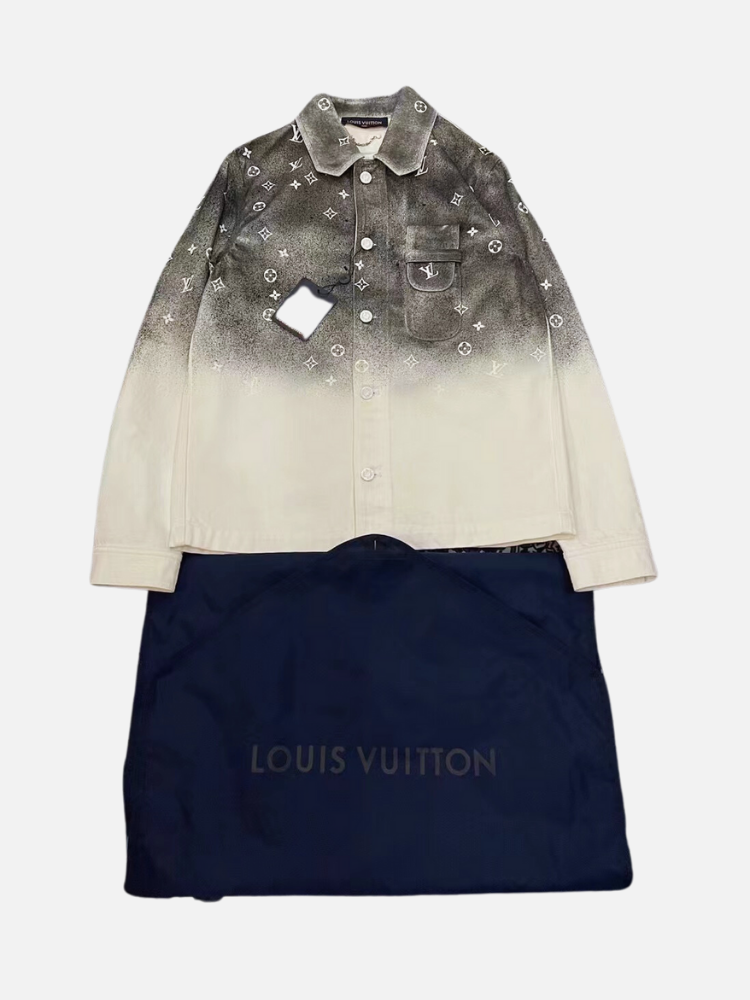 Louis Vuitton Gradient Monogram Denim Shirt