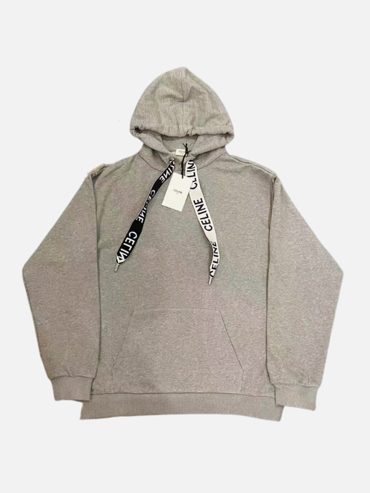 CELINE HOMME Logo-Detailed Cotton-Jersey Hoodie