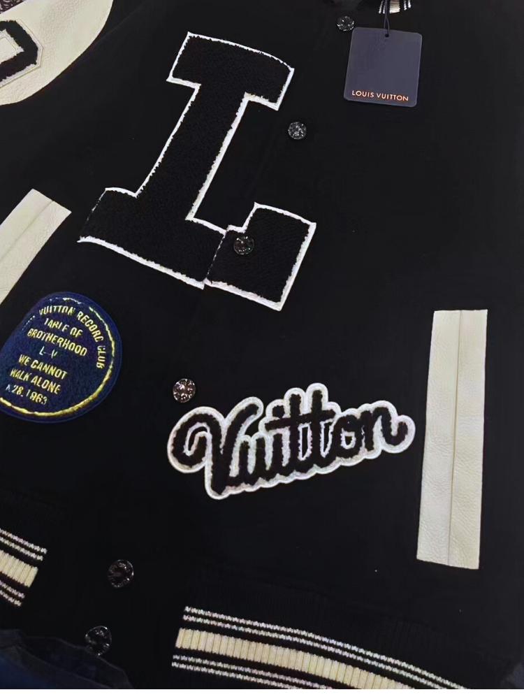 Louis Vuitton, Jackets & Coats, Authentic Louis Vuitton Letterman  Baseball Jacket Large Dreamer Dreaming