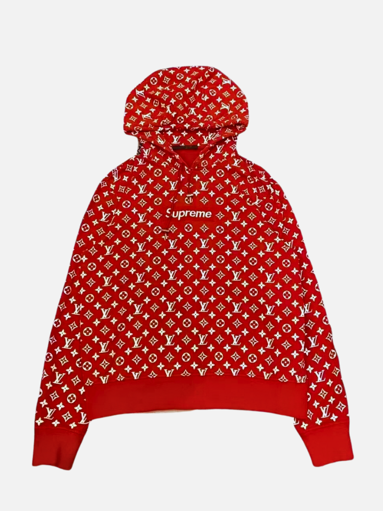 Louis Vuitton Supreme Box Logo Hoodie