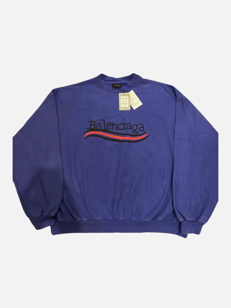 Balenciaga Logo Crewneck