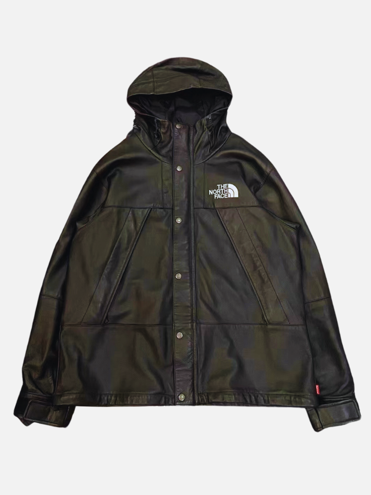 The North Face Supreme Leather Hoodie